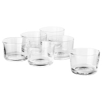 IKEA 365+ Стаканы 6 шт. 180 мл IKEA 102.783.56 прозрачное стекло