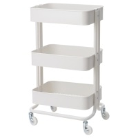 RASKOG IKEA 203.829.32 Тележка 35x45x78 см. Белый 