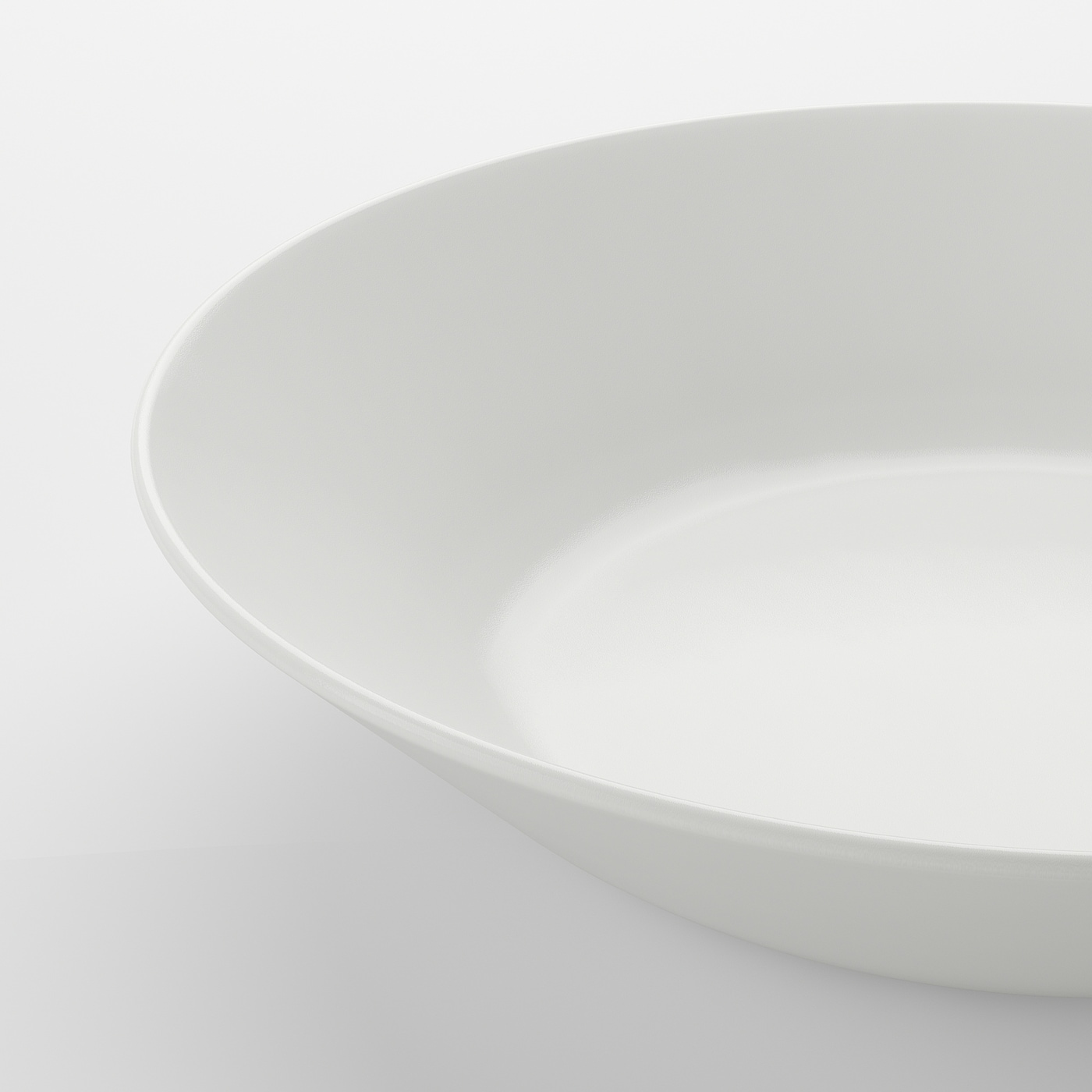 OFTAST IKEA 003.189.42 Тарелка глубокая 20 см. Белый