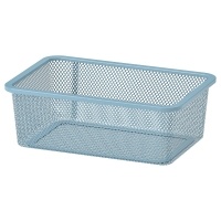TROFAST Сетчатый ящик средний голубой лед 20x30x10 см 605.300.68 IKEA
