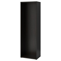 BESTA Каркас черно-коричневый 60x40x192 см