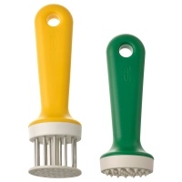 UPPFYLLD IKEA 005.293.84 Размягчитель мяса 2 шт., зеленый / ярко-желтый