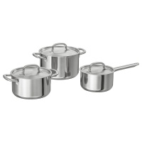 IKEA 365+ 804.843.29 Набор посуды 6 шт. Нерж. сталь