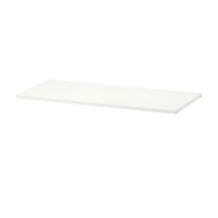 BOAXEL IKEA 104.487.35 Полка металл белый 80x40 см