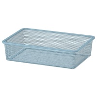 TROFAST Сетчатый ящик голубой лёд 42x30x10 см IKEA