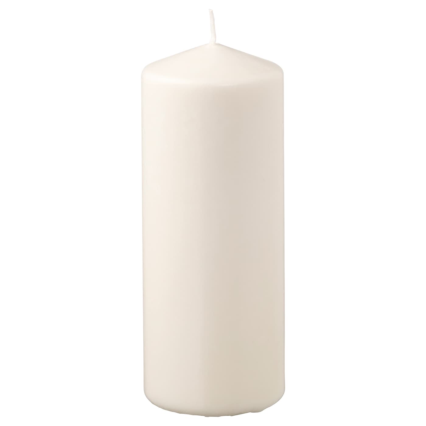 FENOMEN IKEA 805.284.13 Свеча без запаха 19 см натуральный