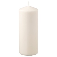 FENOMEN IKEA 805.284.13 Свеча без запаха 19 см натуральный