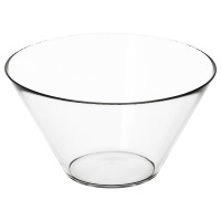 TRYGG Миска 28 см IKEA 201.324.53 прозрачное стекло TRYGG Миска 28 см IKEA 201.324.53 прозрачное стекло