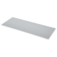 EKBACKEN Blat na wymiar, jasnoszary/laminat, 45.1-63.5x2.8 cm