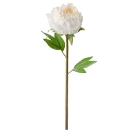SMYCKA IKEA 804.097.83 Пион 30 см искусственный цветок белый
