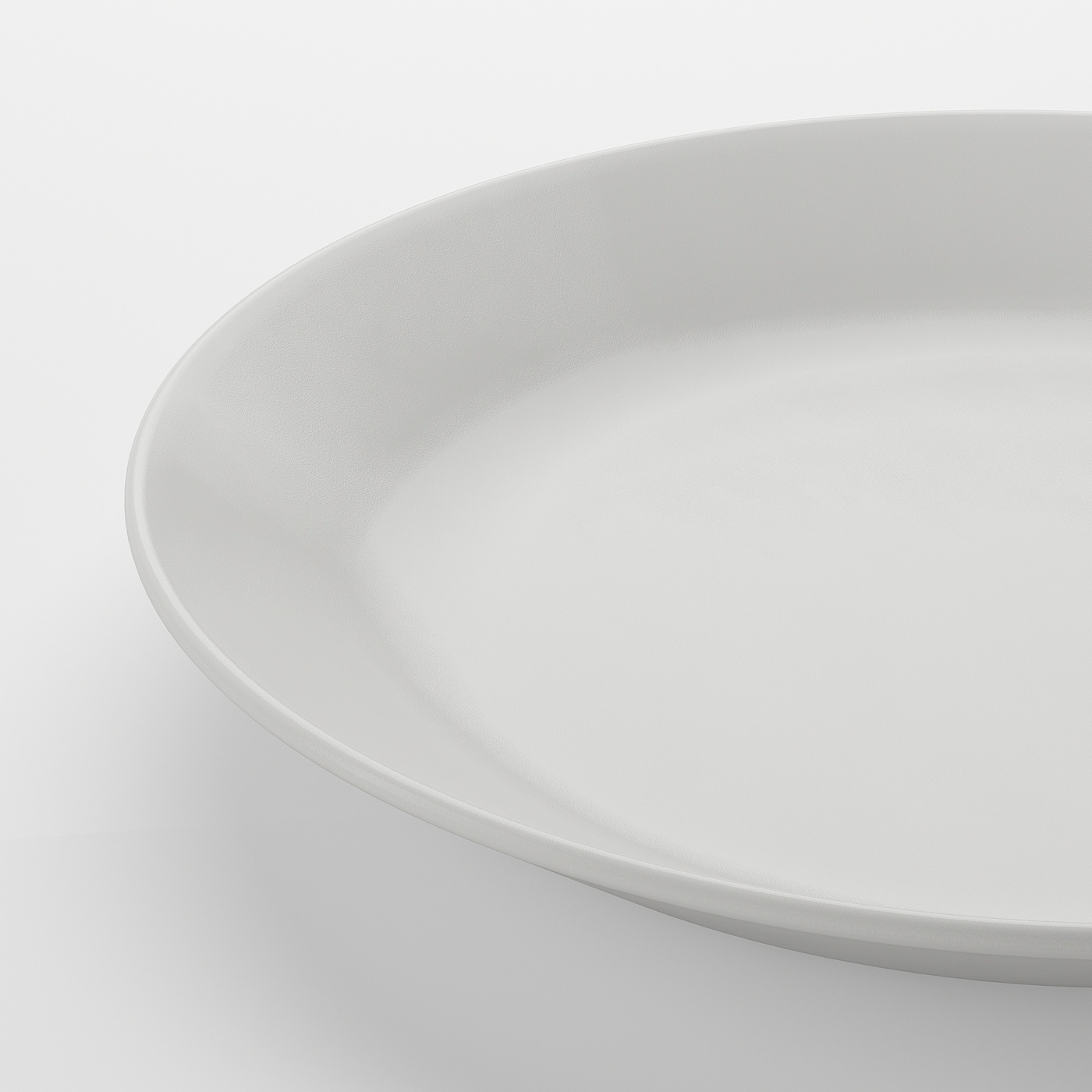 OFTAST IKEA 302.589.13 Тарелка 25 см Белый