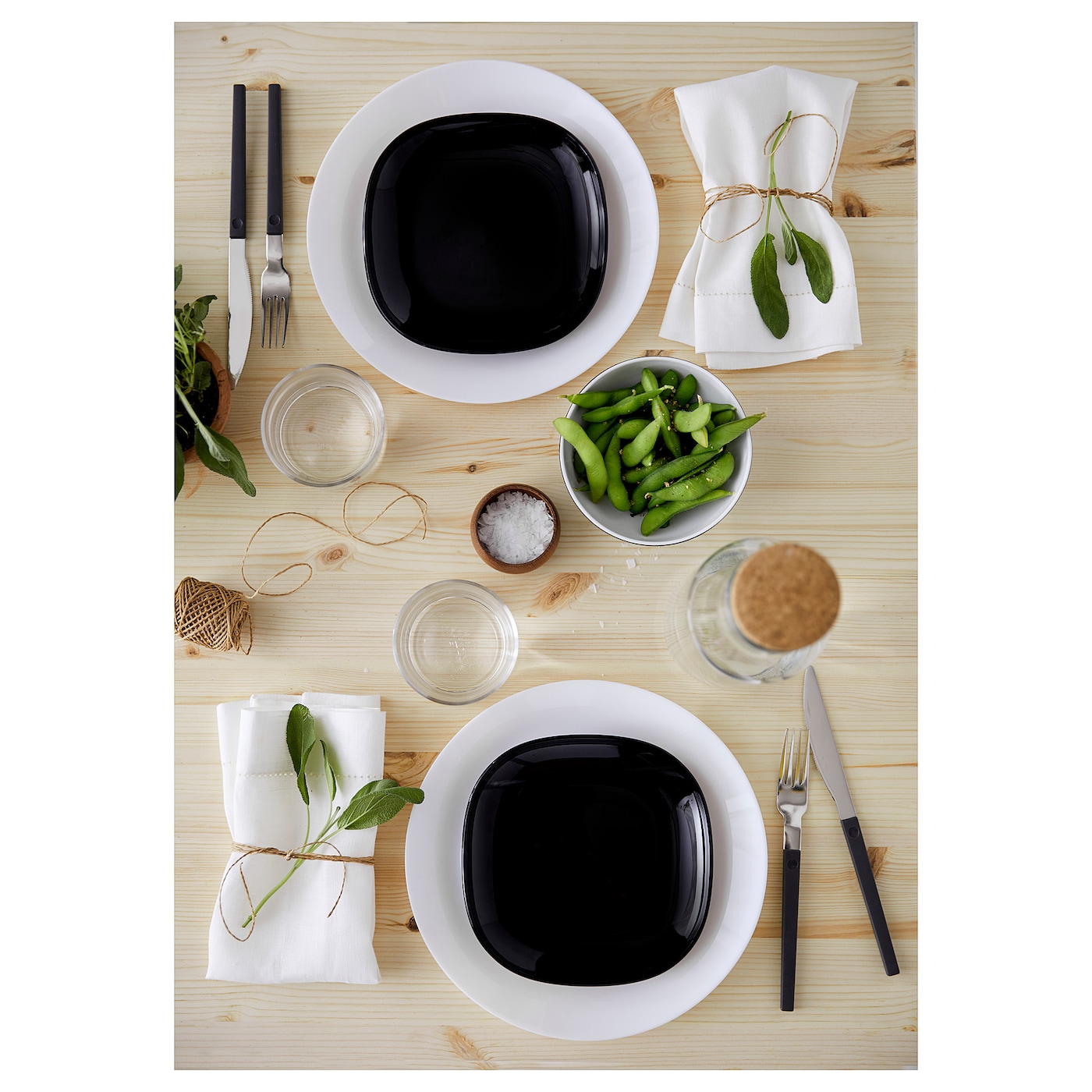 OFTAST IKEA 302.589.13 Тарелка 25 см Белый