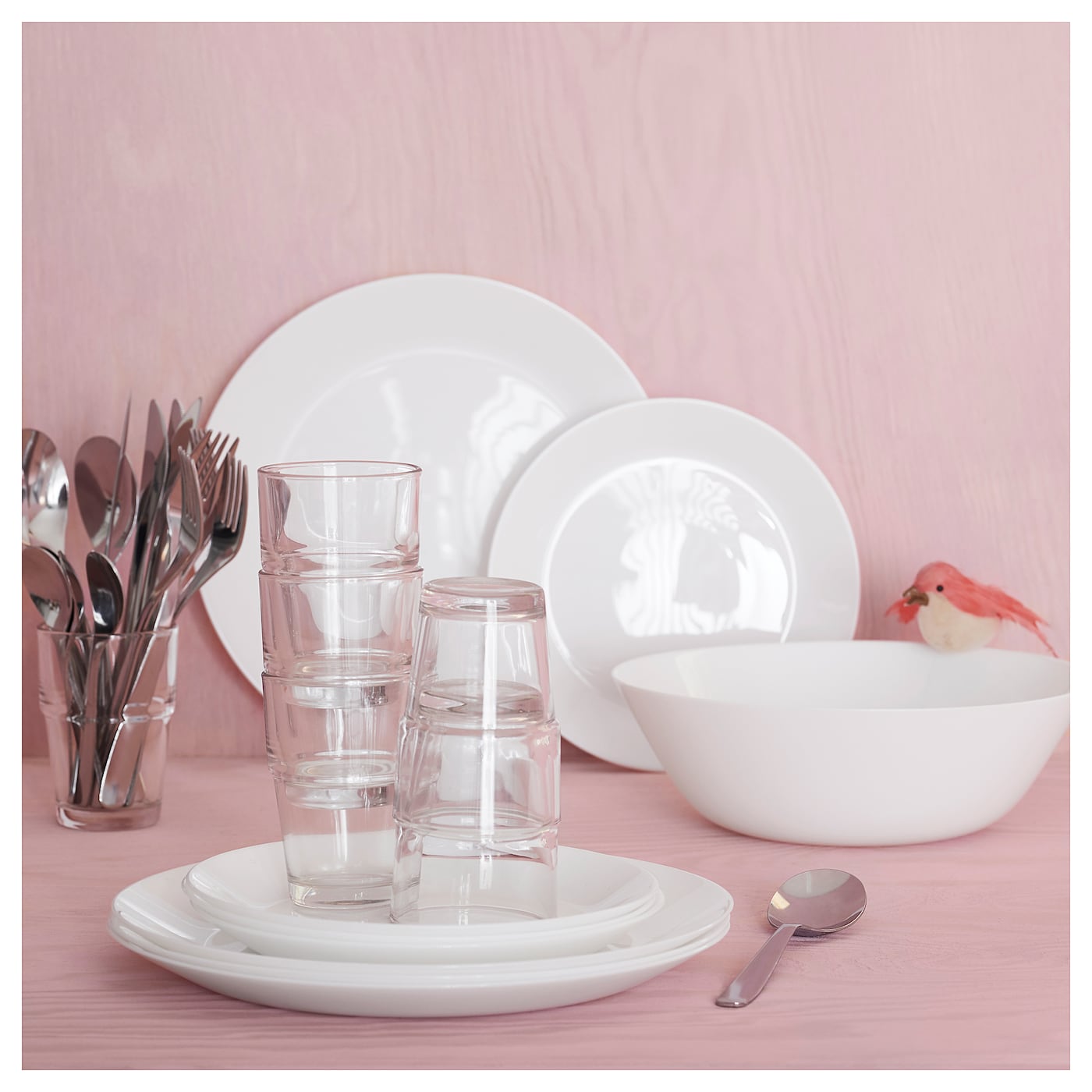 OFTAST IKEA 302.589.13 Тарелка 25 см Белый
