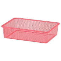 TROFAST Сетчатый ящик ярко-красный 42x30x10 см IKEA