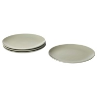 FARGKLAR IKEA 904.781.77 Тарелка 4 шт. 26 см Матовый зеленый