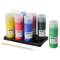 MALA IKEA 104.565.89 Игрушка Краски разные цвета 400 мл.