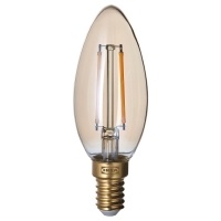 LUNNOM IKEA 605.392.38 LED Лампа E14 210 люмен 605.392.38 диммируемая/люстра коричневая прозрачное стекло