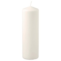 FENOMEN IKEA 305.284.15 Свеча неароматическая формовая 23 см, естественный