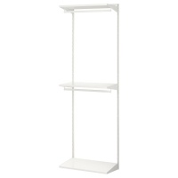 BOAXEL IKEA 894.656.04 Гардеробная комбинация 62x40x201 см белый