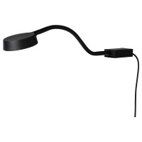 YTBERG IKEA 605.278.91 Светильник для шкафа Чёрный/диммируемый