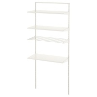 BOAXEL Комбинация для прачечной белый 82x40x201 см IKEA 693.855.71