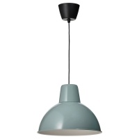 SKURUP Lampa подвесной, бирюзовый, 38 см