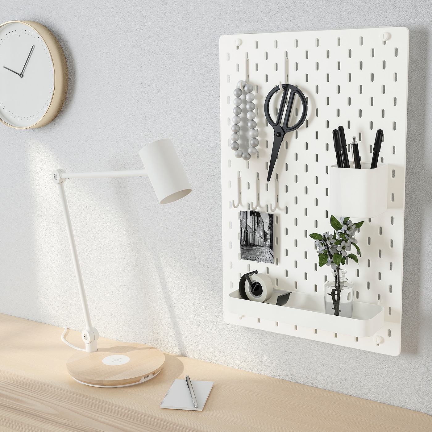 SKADIS IKEA 293.038.98 Комбинация перфорированных досок 36x56 см белый