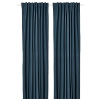 ROSENMANDEL IKEA 605.390.64 Шторы затемняющие 2 шт. 135x300 см Сапфир