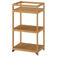 RAGRUND IKEA 205.494.18 Тележка 42x33x76 см. Бамбук