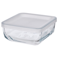 BESTAMMA IKEA 504.957.63 Контейнер 0.5 л. для пищевых продуктов с крышкой Стекло BESTAMMA IKEA 504.957.63 Контейнер 0.5 л. для пищевых продуктов с крышкой Стекло