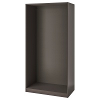 PAX IKEA 805.091.22 Каркас гардероба 100x58x201 см темно-серый