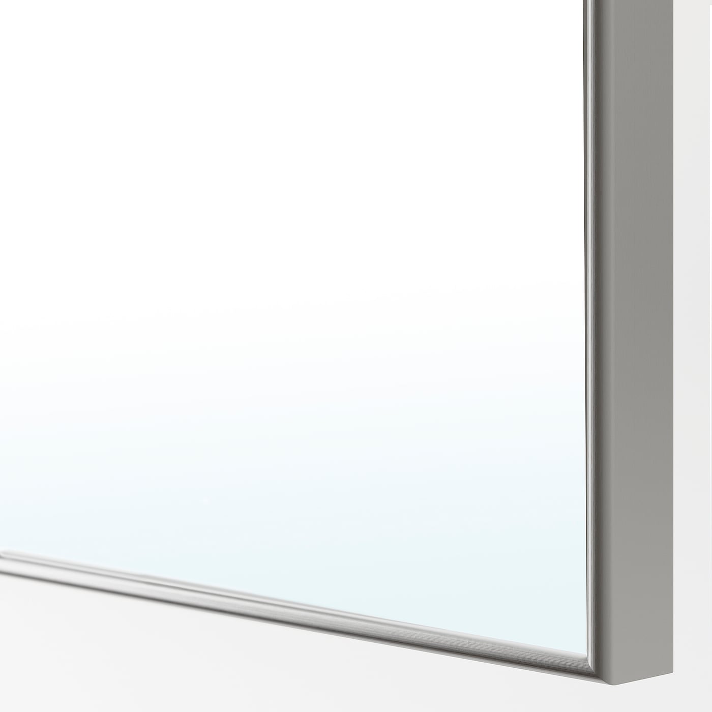 PAX / BERGSBO/AHEIM Комбинированный шкаф, белый/зеркальный, 150x38x236 см