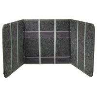OVNING IKEA 005.520.15 Защитный экран для офиса Серый
