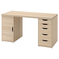 LAGKAPTEN / ALEX IKEA 695.216.20 Письменный стол 140x60 см дуб отб