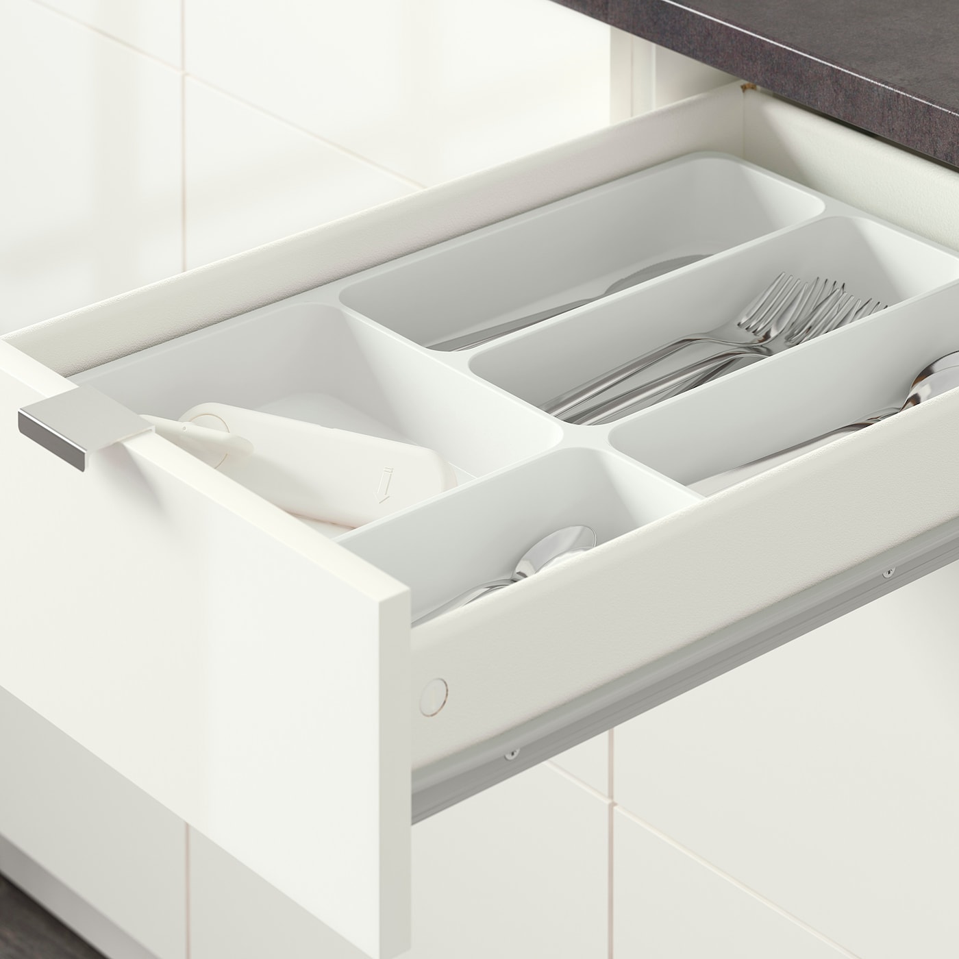 KNOXHULT 703.268.06 Тумба с ящиками, глянцевый белый, 40 см IKEA