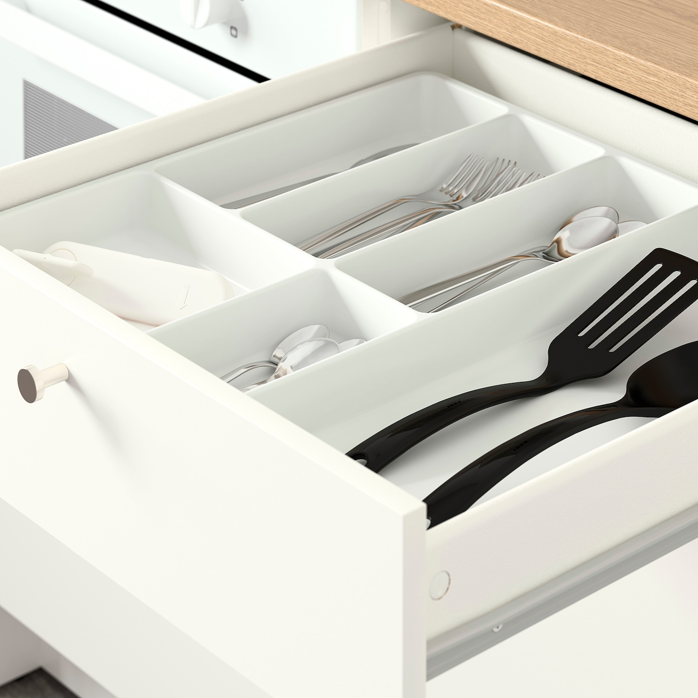 KNOXHULT IKEA 703.267.88 Отдельностоящий шкаф дверь + ящик 180 см белый