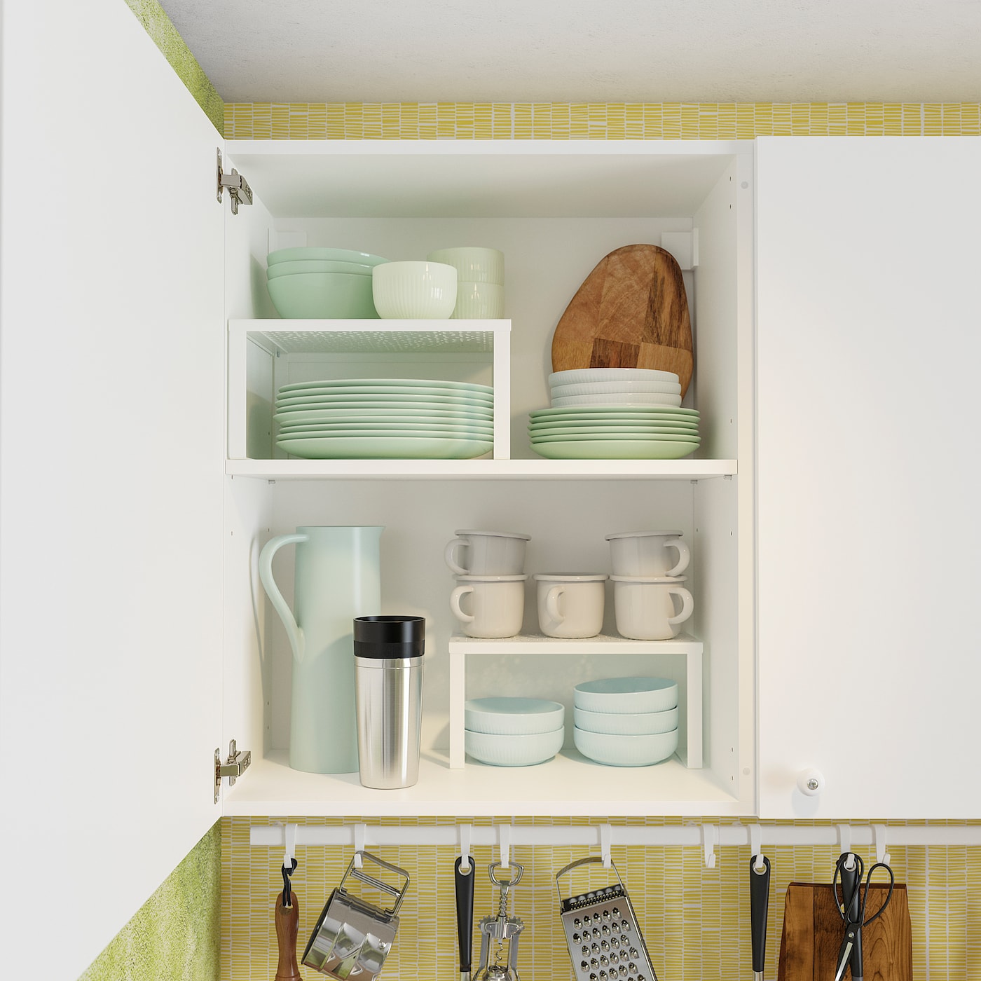 KNOXHULT Кухня белый 220x61x220 см IKEA