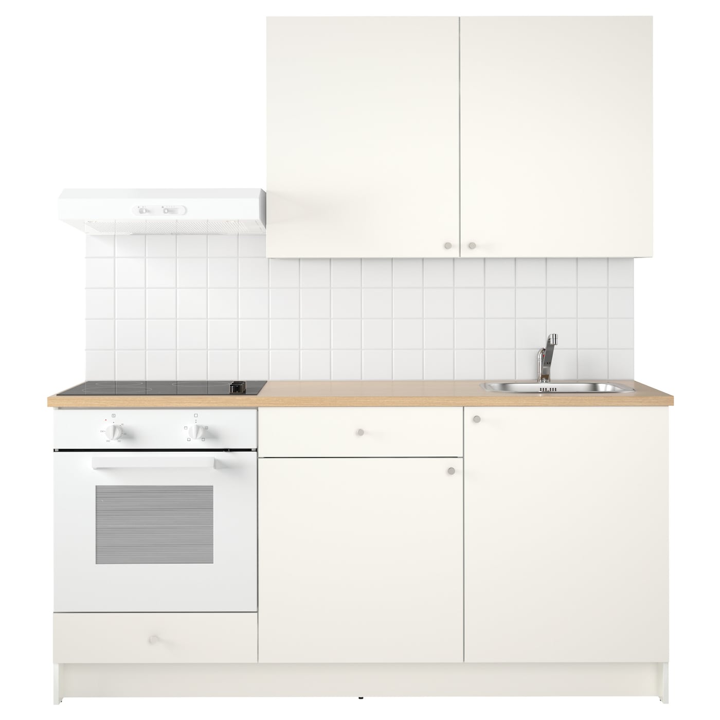 KNOXHULT IKEA 691.804.66 Кухня 180x61x220 см белый