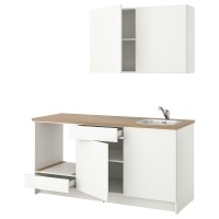 KNOXHULT IKEA 691.804.66 Кухня 180x61x220 см белый