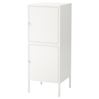 HALLAN Комбинация с дверью, белый, 45x47x117 см