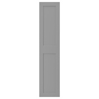GRIMO Дверь с петлями, серый, 50x229 см GRIMO Дверь с петлями, серый, 50x229 см