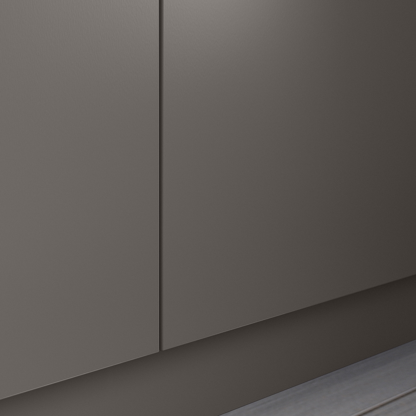 FORSAND IKEA 894.362.54 Дверь с петлями 50x229 см темно-серый