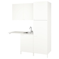 ENHET Прачечная белый 183x63. 5x222. 5 см IKEA