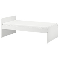 SLAKT Каркас кровати 90x200 см Белый IKEA