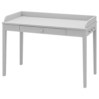 SMYGA IKEA 404.807.81 Стол письменный 122x60 см. светло-серый