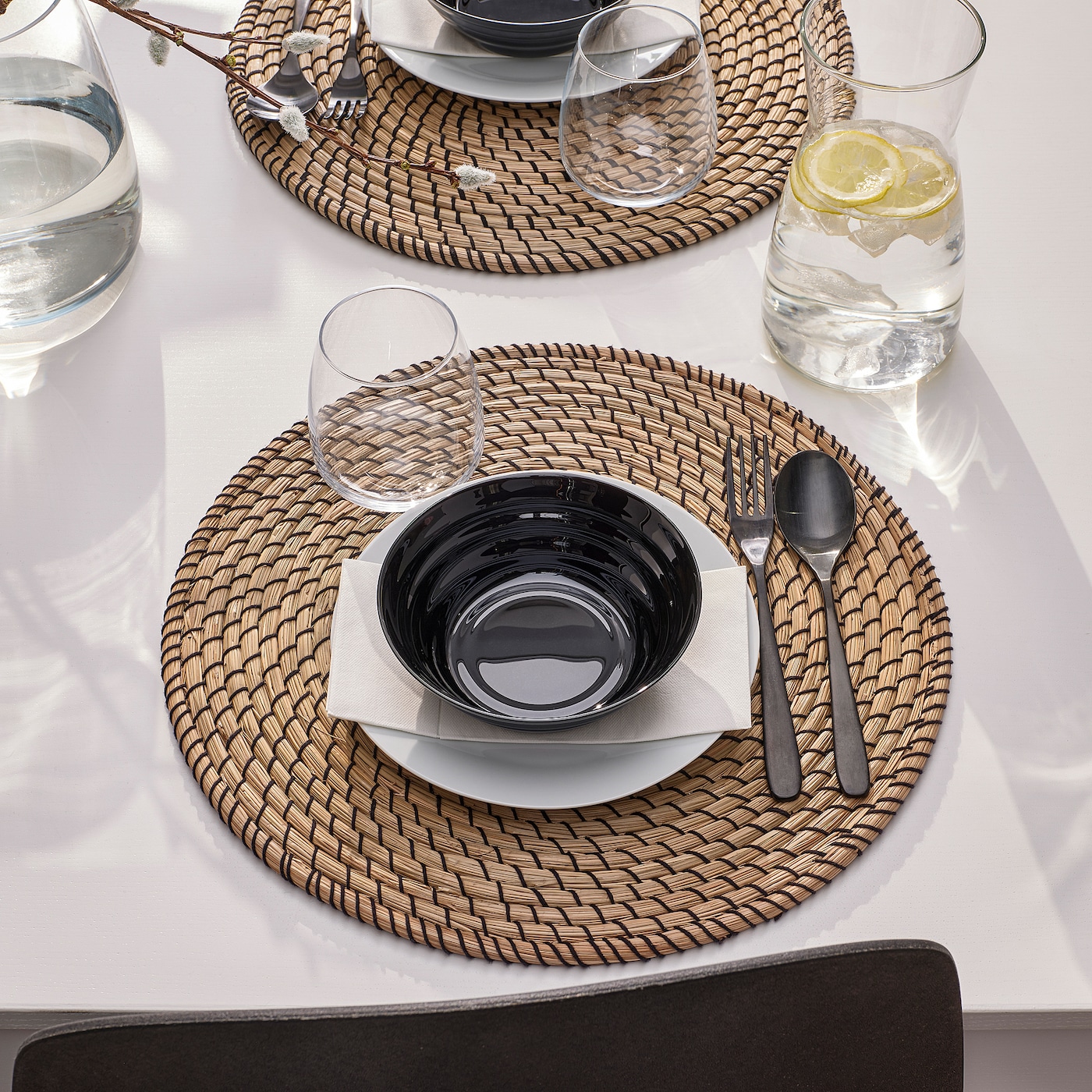 NATBARB IKEA 105.636.93 Миска 14 см. Чёрный