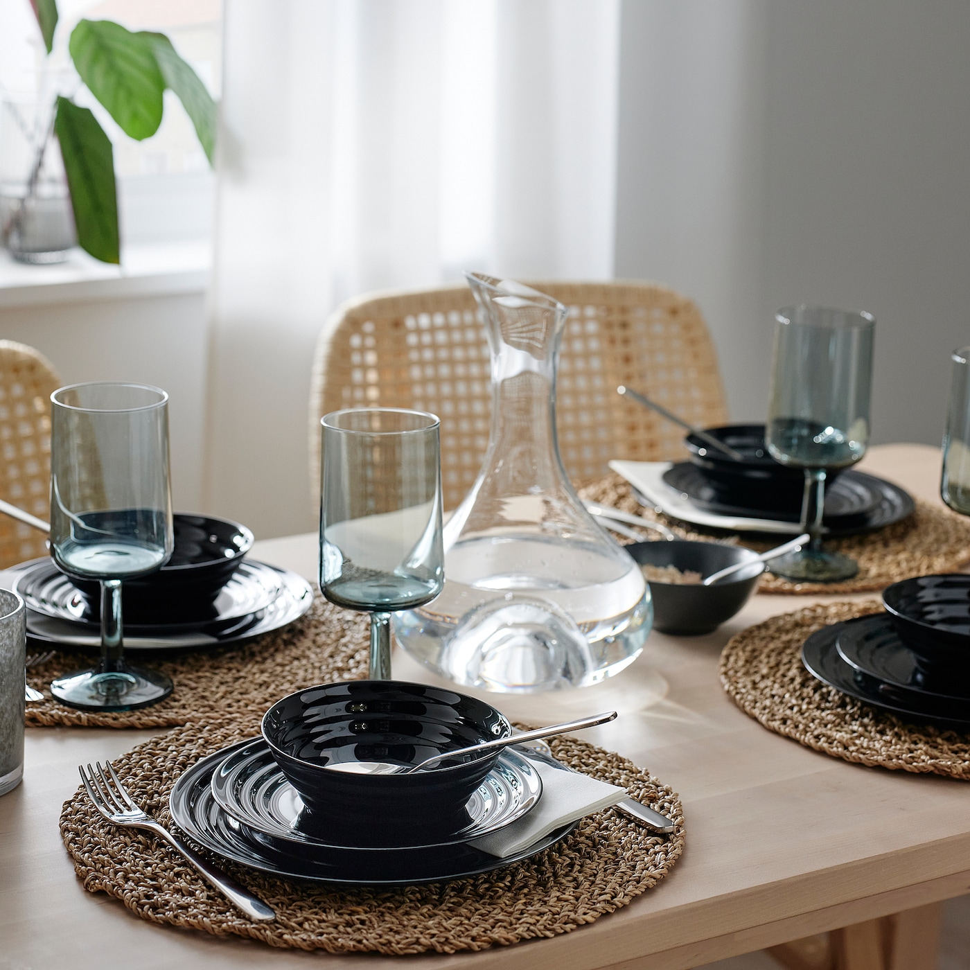 NATBARB IKEA 105.636.93 Миска 14 см. Чёрный