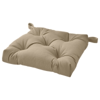 MALINDA IKEA 105.715.70 Подушка на стул 40/35x38x7 см. Бежевый