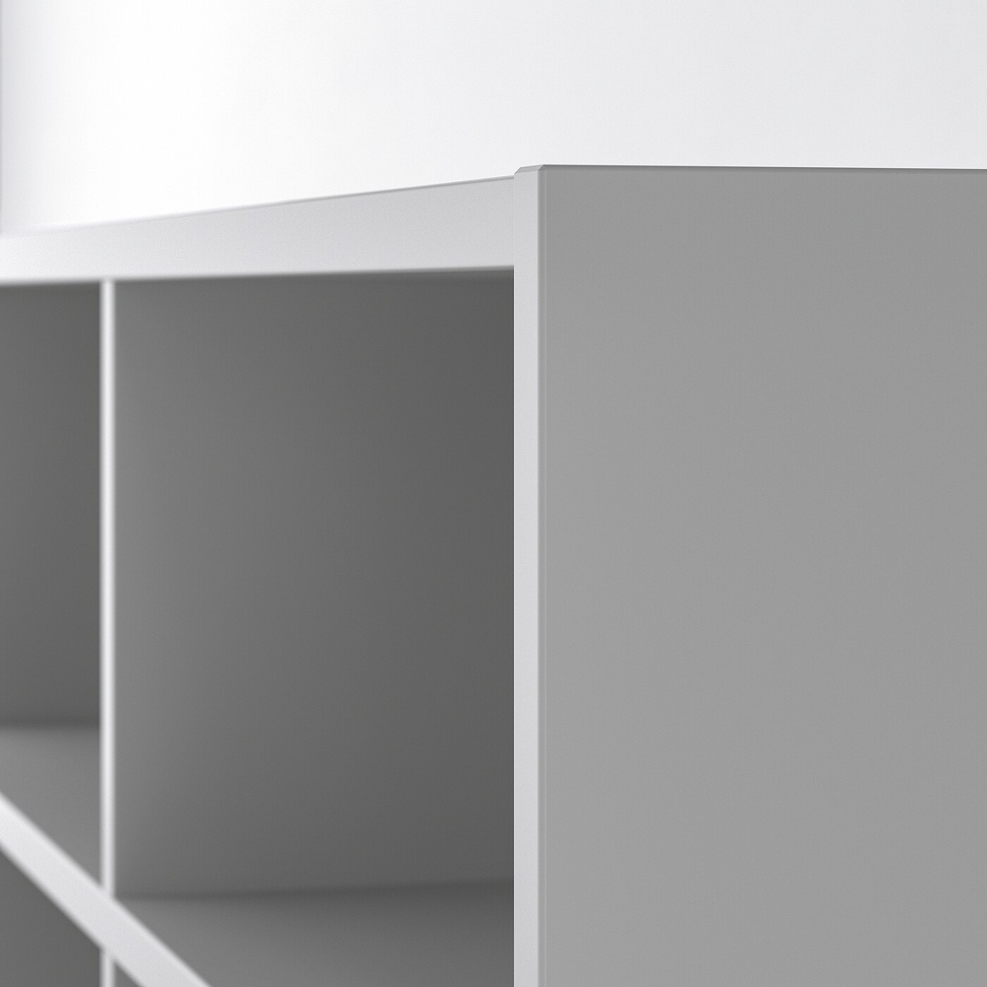 SPIKSMED Szafka pod TV, jasnoszary, 234x32x96 cm