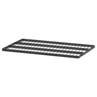 BOAXEL IKEA 905.756.06 Решётчатая полка 60x40 см антрацит